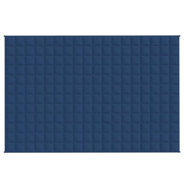 Gewichtsdecke Blau 120x180 cm 5 kg Stoff