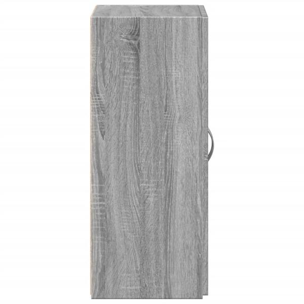 Aktenschrank Grau Sonoma 60x32x77,5 cm Holzwerkstoff