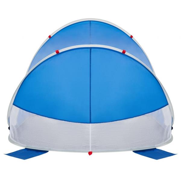 Strandzelt 2 Personen Azurblau Pop-Up Wasserdicht
