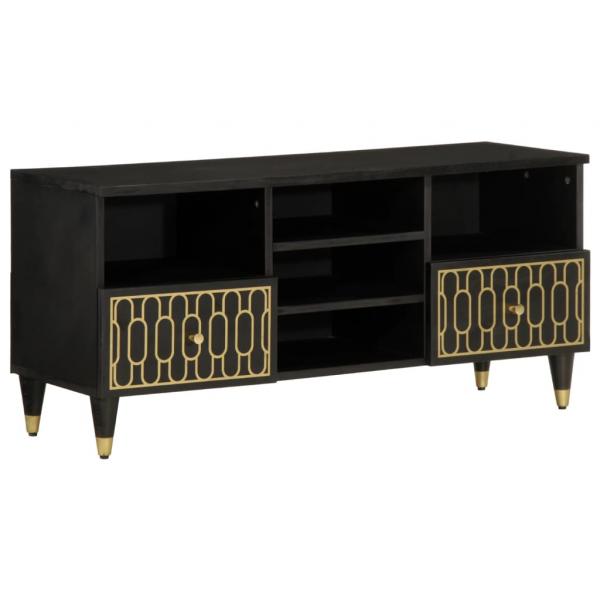 ARDEBO.de - TV-Schrank 100x33x46 cm Massivholz Mango