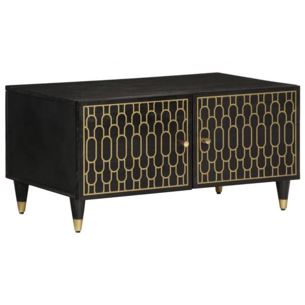ARDEBO.de - Couchtisch 80x50x40 cm Massivholz Mango