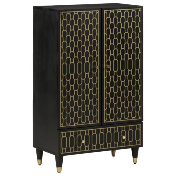 ARDEBO.de - Highboard 60x33x100 cm Massivholz Mango