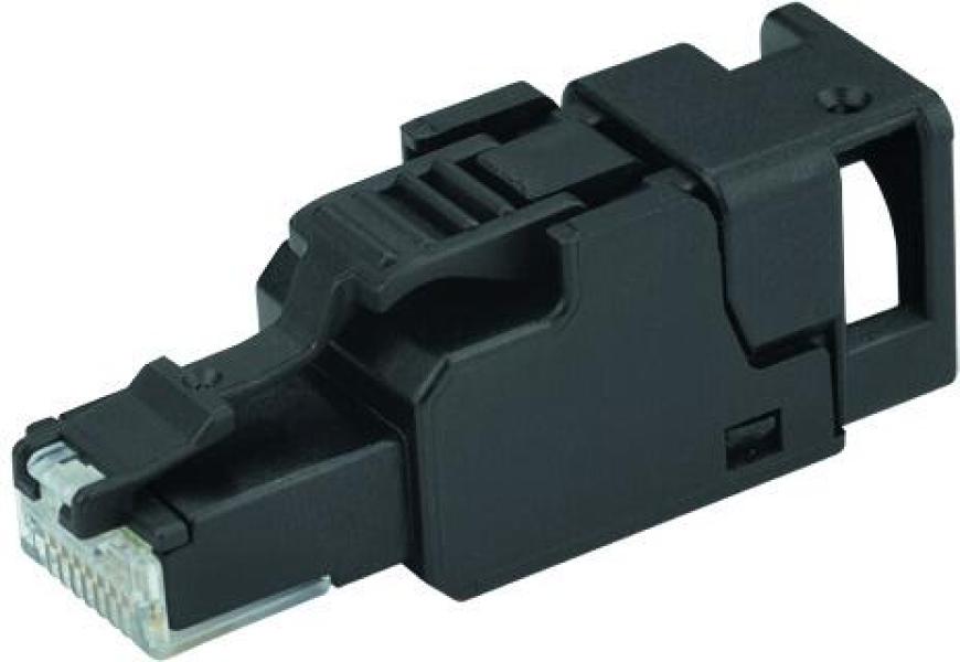 ARDEBO.de Telegärtner RJ45 Steckverbinder ungeschirmt feldkonfektionierbar, UFP8 T568 A Cat.6A, AWG23/1-AWG22/1; AWG23/7-AWG22/7, 10 Stück (100023053)