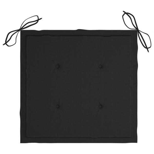 Klappbare Gartenstühle 8 Stk. mit Kissen Massivholz Akazie