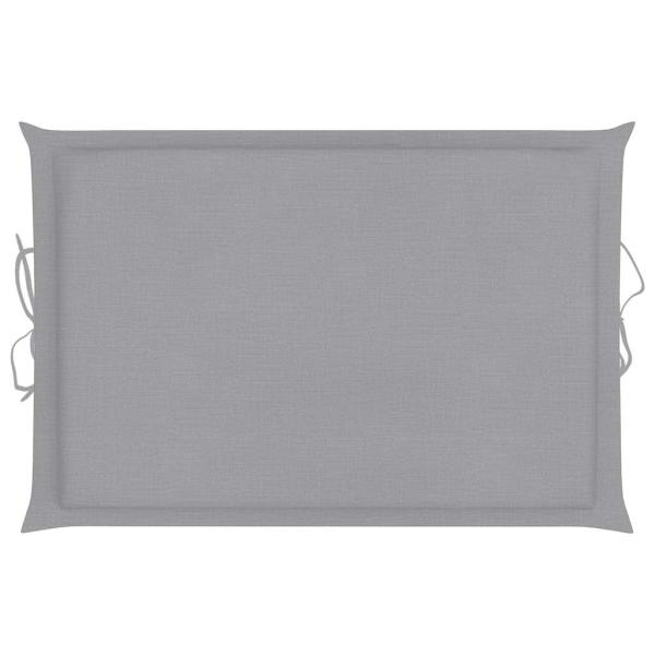 Sonnenliegen 2 Stk. mit Auflagen Massivholz Akazie