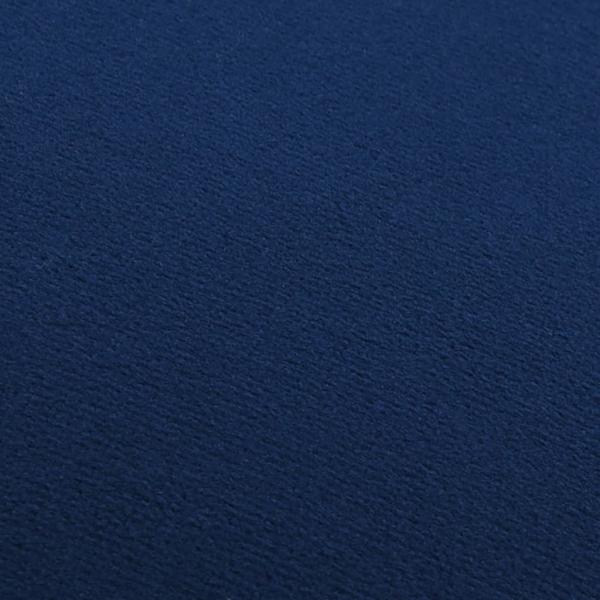 Hocker Blau und Golden Samt