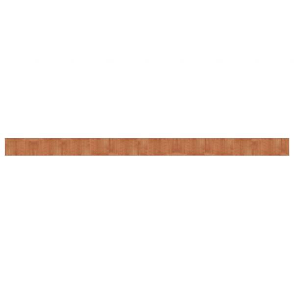 Teppich Rechteckig Braun 60x1000 cm Bambus