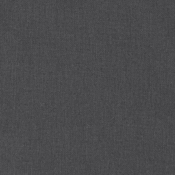 Niedriglehner-Auflagen 2 Stk Melange Anthrazit 100x50x7cm Stoff