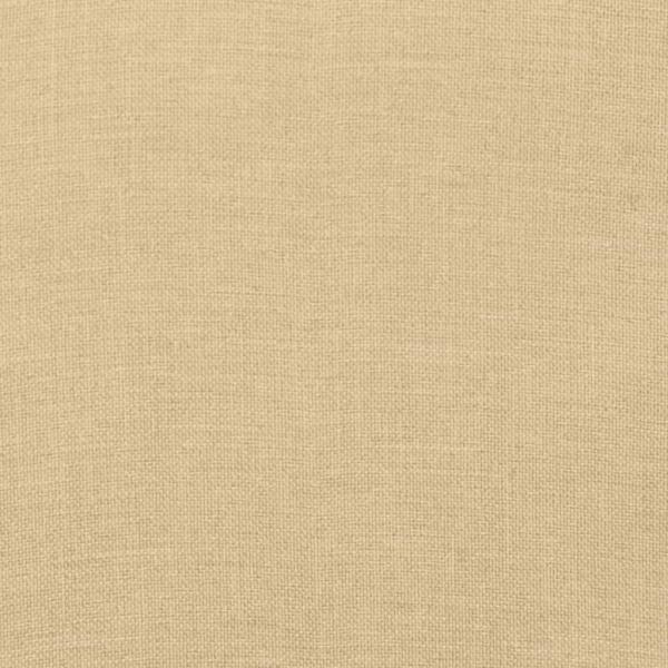 Sonnenliegen-Auflage Melange Beige 186x58x3 cm Stoff