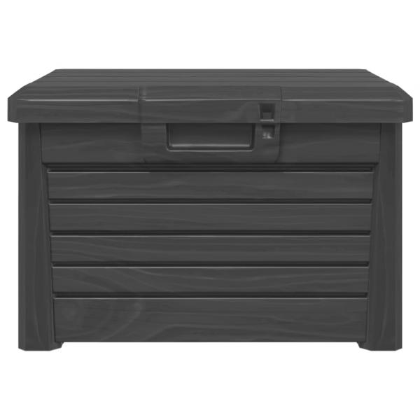 Outdoor-Kissenbox Anthrazit 73x50,5x46,5 cm Polypropylen