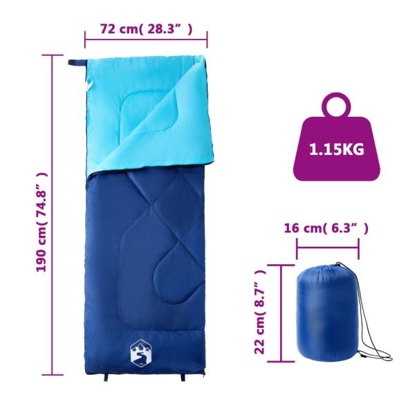 Schlafsack für Erwachsene Camping 3 Jahreszeiten
