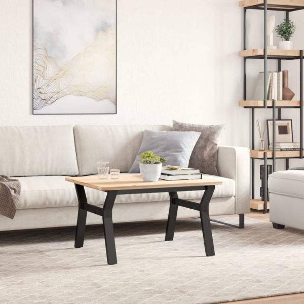 Couchtisch-Gestell in Y-Form 70x60x43 cm Gusseisen