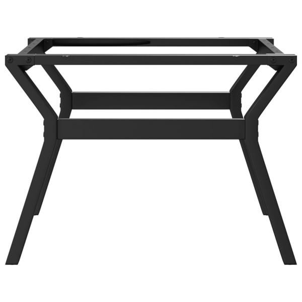 Couchtisch-Gestell in Y-Form 70x60x43 cm Gusseisen