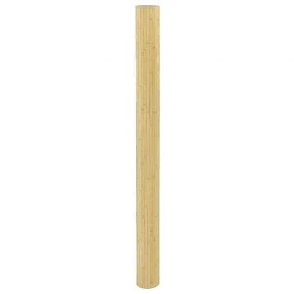Paravent Hell Natur 165x600 cm Bambus