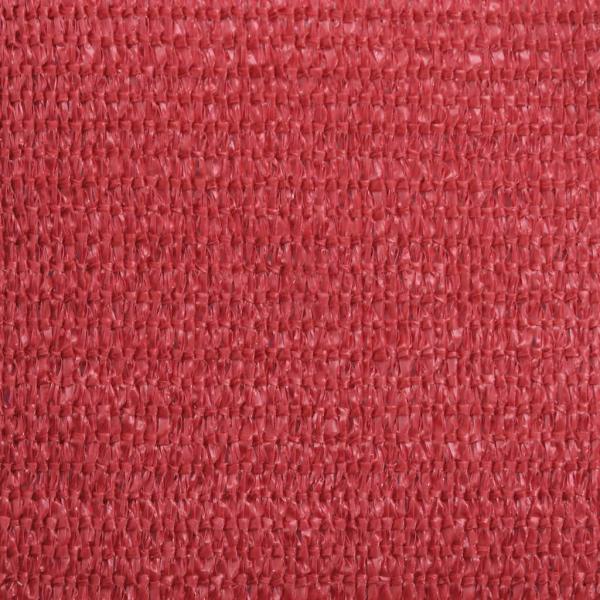 Sonnensegel 160 g/m² Rot 3x6 m HDPE