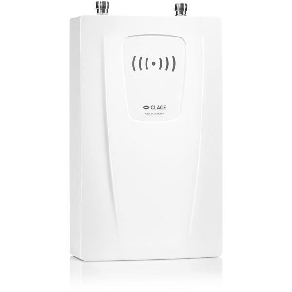 ARDEBO.de Clage CFX-U elektronisch geregelter Durchlauferhitzer 11/13,5kW, weiß (2400-26513)