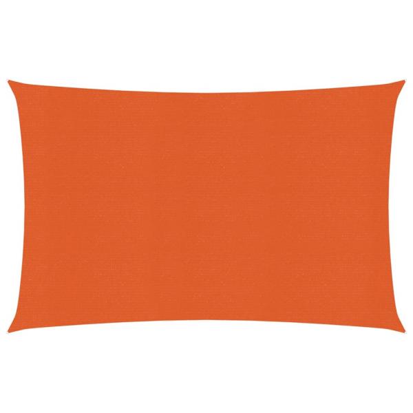 ARDEBO.de - Sonnensegel 160 g/m² Orange 2,5x3,5 m HDPE