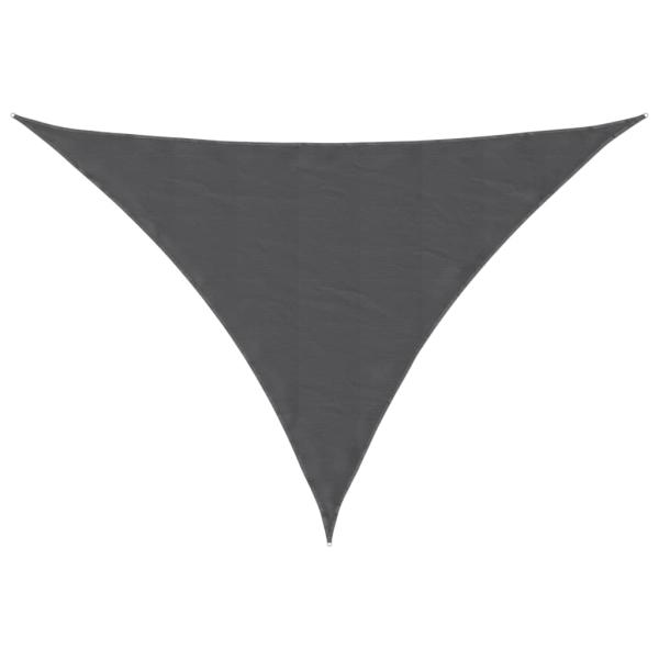 Sonnensegel Oxford-Gewebe Dreieckig 4x4x5,8 m Anthrazit