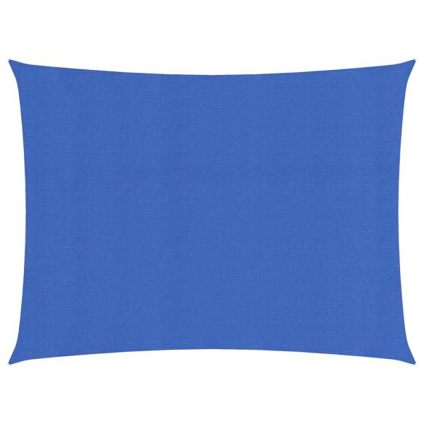 ARDEBO.de - Sonnensegel 160 g/m² Blau 2,5x3,5 m HDPE