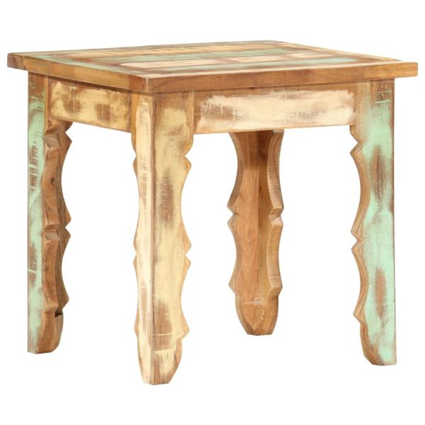 ARDEBO.de - Couchtisch 40×40×40 cm Recyceltes Massivholz