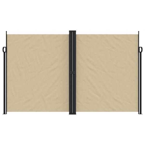 Seitenmarkise Ausziehbar Beige 200x1000 cm