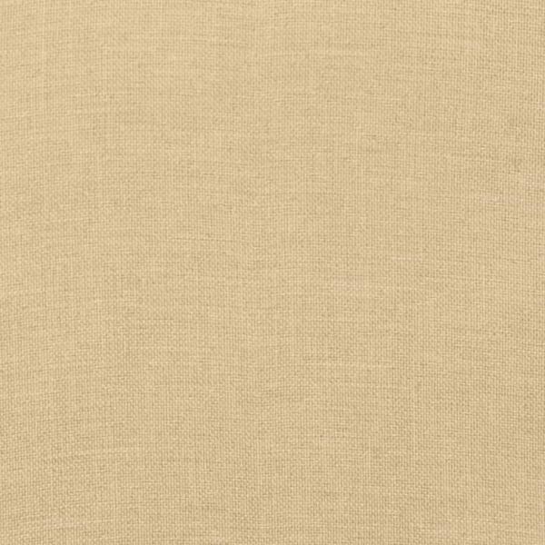 Niedriglehner-Auflagen 2 Stk. Melange Beige 100x50x4 cm Stoff