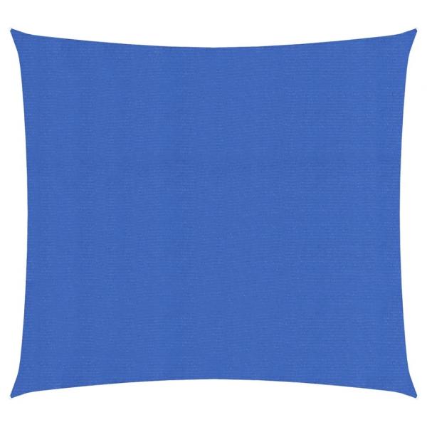ARDEBO.de - Sonnensegel 160 g/m² Quadratisch Blau 3x3 m HDPE