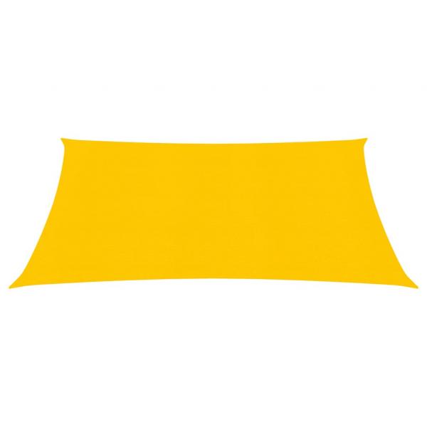 Sonnensegel 160 g/m² Quadratisch Gelb 5x5 m HDPE