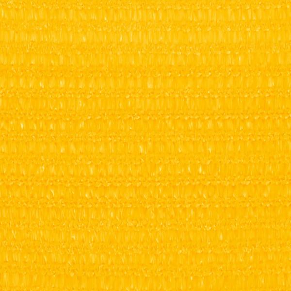 Sonnensegel 160 g/m² Rechteckig Gelb 3,5x5 m HDPE