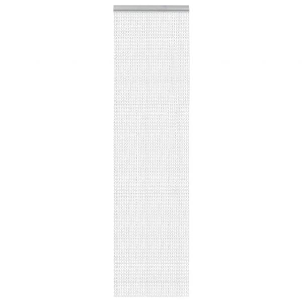 Türvorhang aus Ketten 56x202 cm Aluminium