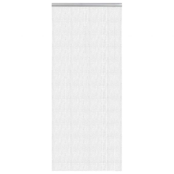 Türvorhang aus Ketten 90x220 cm Aluminium