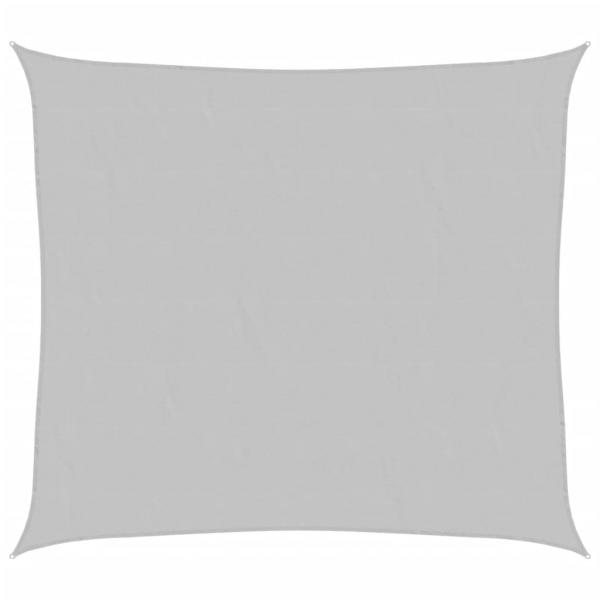 ARDEBO.de - Sonnensegel Hellgrau 3x2,5 m 100% Polyester Oxford