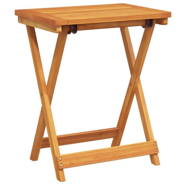ARDEBO.de - Gartentisch Klappbar 50x36x60 cm Massivholz Akazie