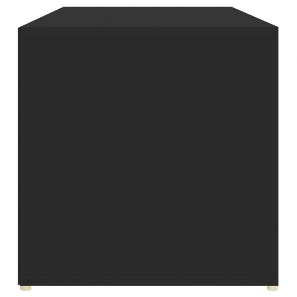 Schuhbank Schwarz 105x35x35 cm Holzwerkstoff