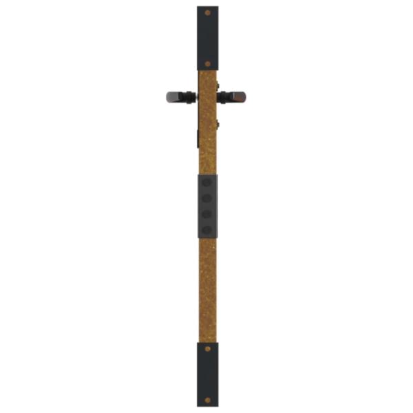 Gartentor 85x100 cm Cortenstahl Baum-Design