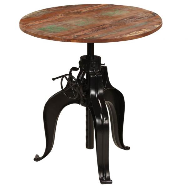 ARDEBO.de - Bartisch Altholz Massiv 75x(76-110) cm