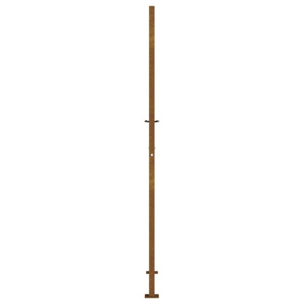 Gartentor 105x205 cm Cortenstahl Baum-Design