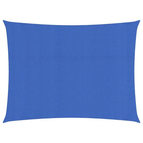 ARDEBO.de - Sonnensegel 160 g/m² Rechteckig Blau 3x4 m HDPE