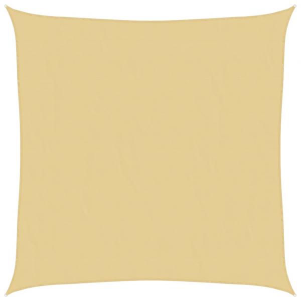 Sonnensegel Sandfarbe 4x4 m 100% Polyester Oxford
