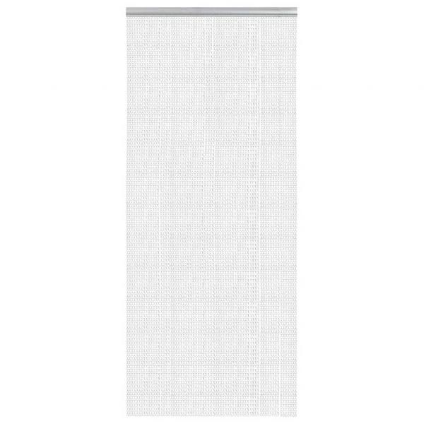 Türvorhang aus Ketten 90x212 cm Aluminium
