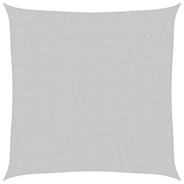 Sonnensegel Hellgrau 6x6 m 100% Polyester Oxford