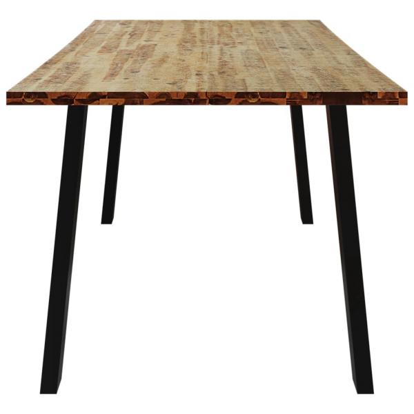 Esstisch 150x90x75 cm Massivholz Akazie