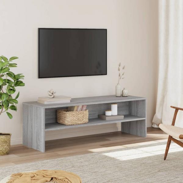 ARDEBO.de - TV-Schrank Grau Sonoma 120x40x40 cm Holzwerkstoff