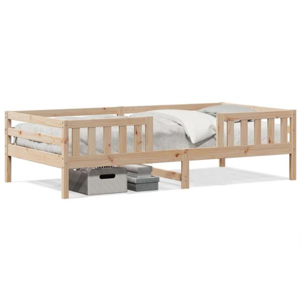 ARDEBO.de - Massivholzbett ohne Matratze 90x200 Kiefernholz