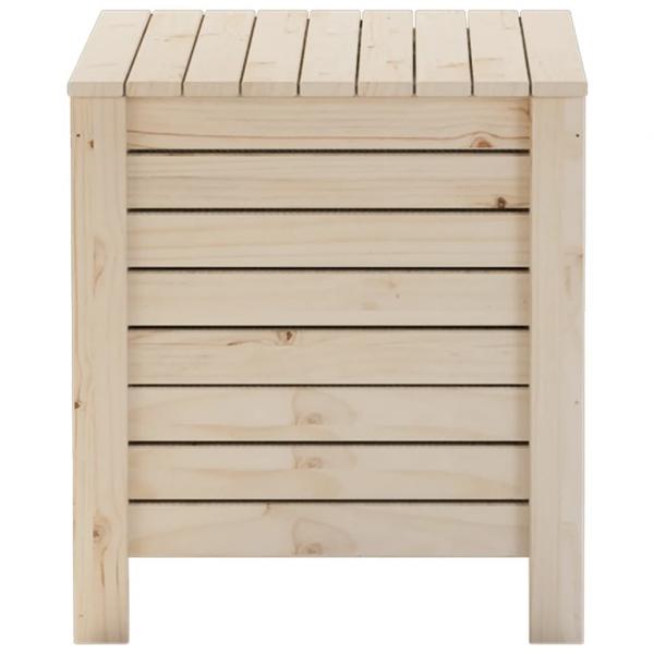 Truhe mit Deckel RANA 60x49x54 cm Massivholz Kiefer