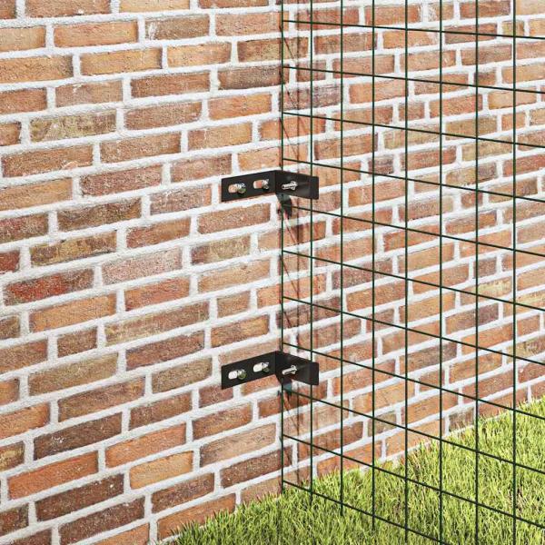 Wand-Eckverbinder 10 Sets Anthrazit