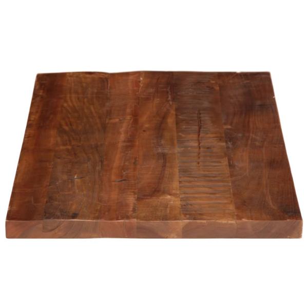 Tischplatte 110x50x2,5 cm Rechteckig Altholz Massiv