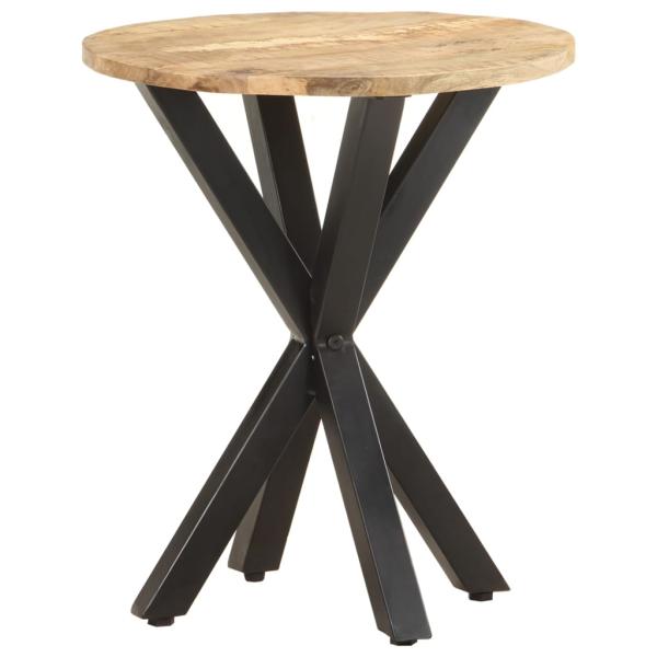 ARDEBO.de - Beistelltisch 48x48x56 cm Mango Massivholz