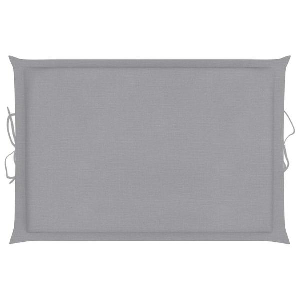 Sonnenliegen 2 Stk. mit Tisch und Auflagen Massivholz Akazie