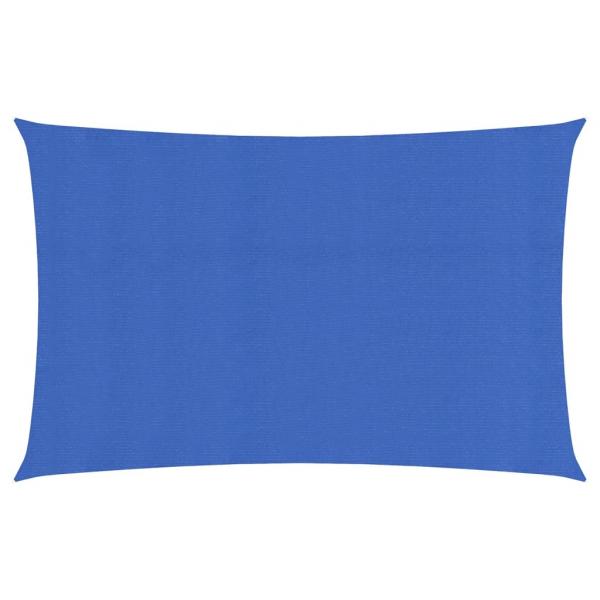 ARDEBO.de - Sonnensegel 160 g/m² Rechteckig Blau 4x7 m HDPE